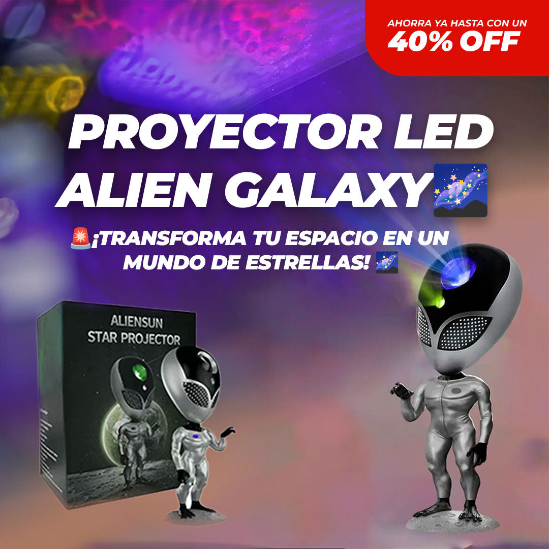 PROYECTOR LED ALIEN GALAXY